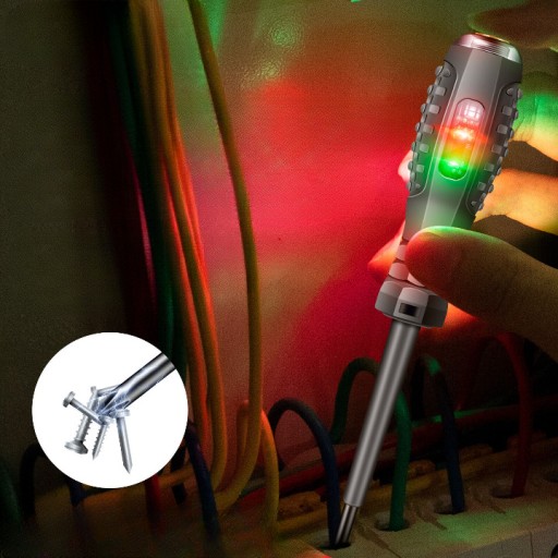 Tester napätia LED skrutkovač súprava skrutkovačov s 2 plochými krížovými hlavami