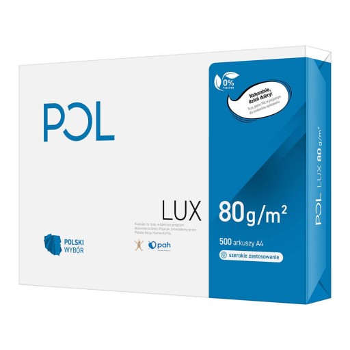 UNIVERZÁLNY POLLUX kopírovací papier A4 80g biely 500
