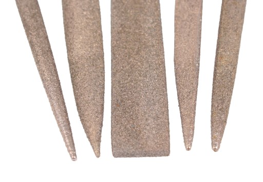 Sada ihlových diamantových pilníkov, ihlový diamantový pilník 180x5mm, 5 ks