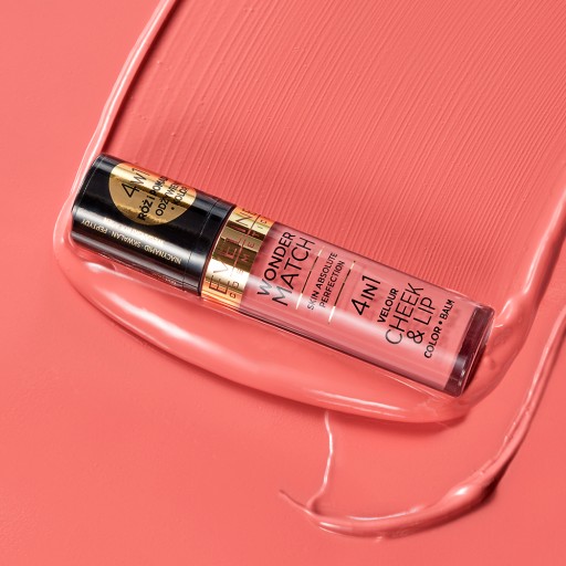 Eveline Wonder Match Blush and Liquid Lipstick 4v1