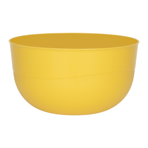 PLASTOVÁ KUCHYŇSKÁ MISKA NA JEDLO S POKROKOM 1,2L 16CM MUSTAR