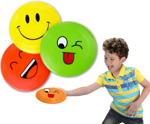 HÁDZACÍ KOTÚČ FRISBEE, LIETAJÚCI KOTÚČ, ÚSMEV