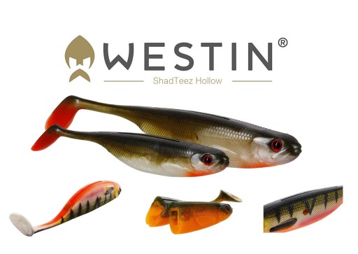 WESTIN ShadTeez Dutá guma 12cm Bass Orange