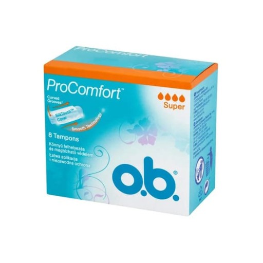 Tampóny o.b. ProComfort Super, 8 ks.