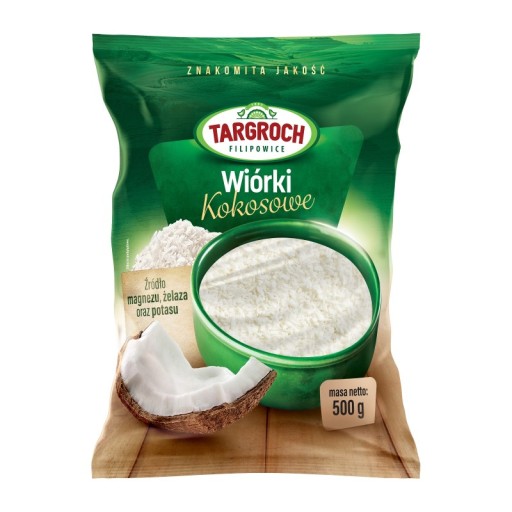 Sušený kokos 500 g Targroch