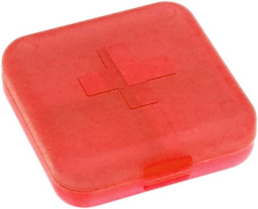Organizér 4 priehradky 65x65x21mm - uzavretý OR200