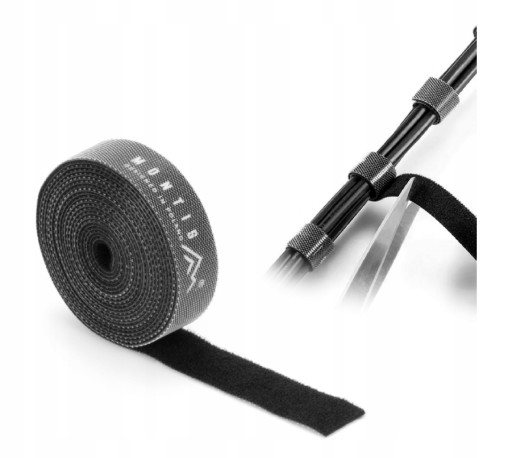 ORGANIZÁTOR KÁBLA PÁSKA NA VELCRO PÁSKA KÁBEL NA VELCRO 5M NASTAVITEĽNÝ MONTIS
