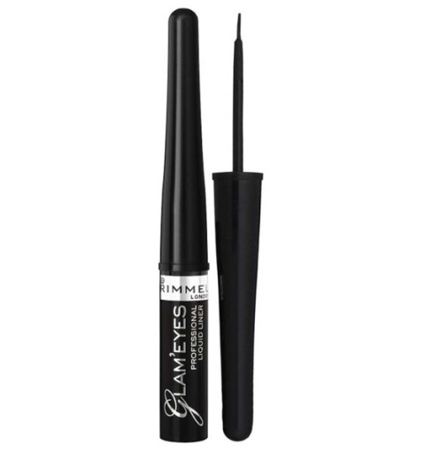 Rimmel Glam Eyes Professional tekutá očná linka 001