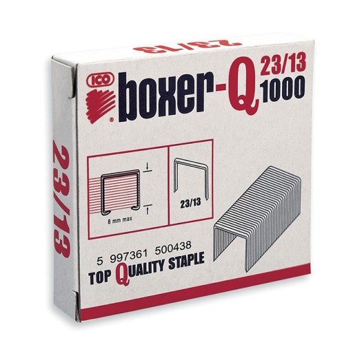 Spony ICO Boxer 23/13 1000ks, pozink