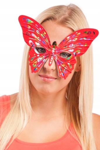 MASKA BOTTERFLY RED BOTTERFLY CM116