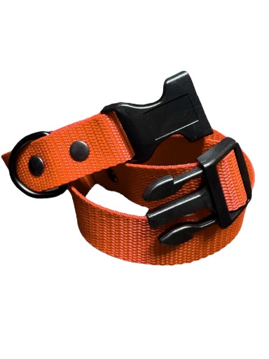 GOMBÍK VYSTUŽENÝ PRE VEĽKÉHO PSA, ORANŽOVÝ SILNÝ L