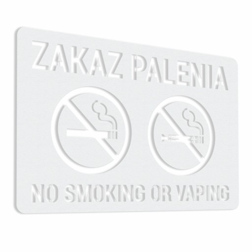 Zákaz fajčenia - nálepka 10x15