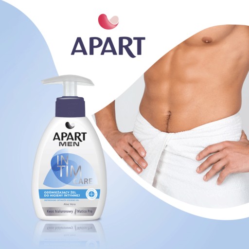 Apart gél na intímnu hygienu pre mužov 300 ml
