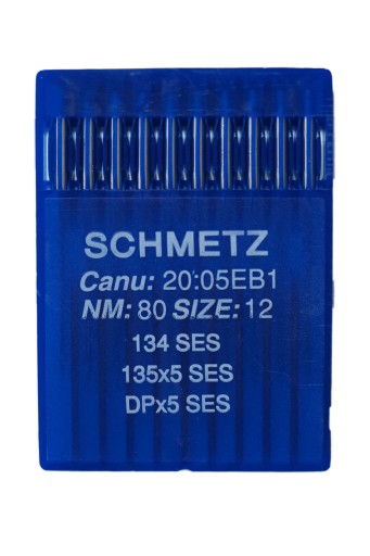 IHLY DO STROJA SCHMETZ 135x5 SES LOCKSTITCH 0,80 mm