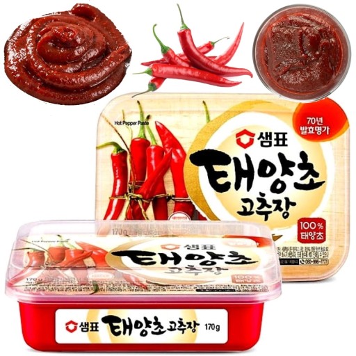 Kórejská pikantná hustá čili pasta Gochujang Kórejská pasta VEGAN 170g SEMPIO