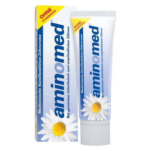 AMINOMED zubná pasta harmanček, 75 ml