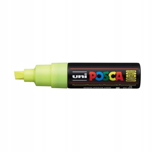 MAZAK FLIP-FELLER UNI POSCA PC-8K FLUO ŽLT