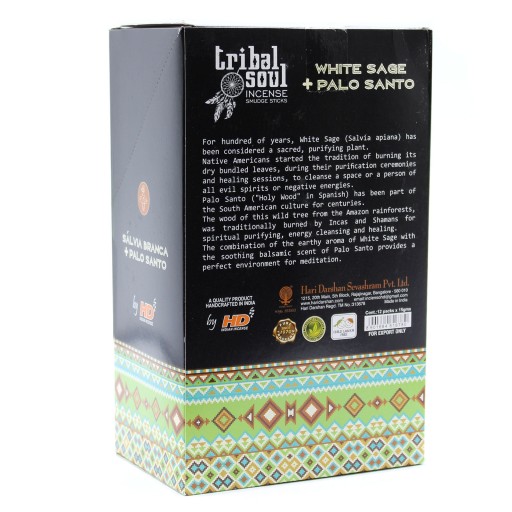 Tribal Soul White Sage + vonné tyčinky Palo Santo