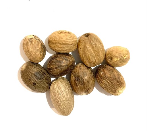 MUŠKÁTOVÝ Oriešok CELÝ 50g AROMATICKÝ PRÍRODNÝ PERFEKTNÝ