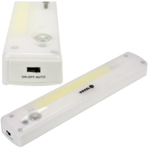 LED NOČNÁ LAMPA 120LM SENZOR POHYBU A SÚMRAK