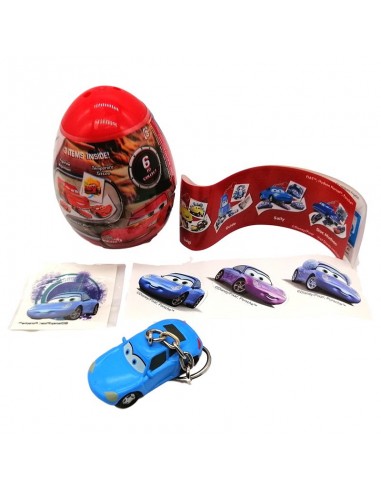 Disney CARS vajíčko s prekvapením McQueen 7,5x6cm