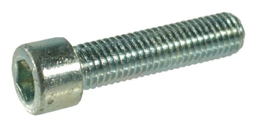 912628 imbusová skrutka DIN912 M6x28 mm, pozink., trieda 8.