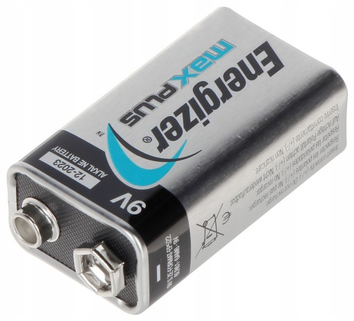 Alkalická batéria ENERGIZER MAX PLUS 6LR61 6F22 9V Blister