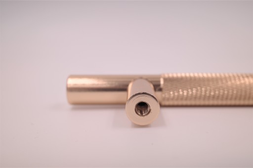 PREMIUM zlatá úchytka na zábradlie GOLD 96mm