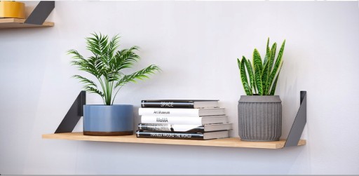 Loft Industrial FLAT podpera police
