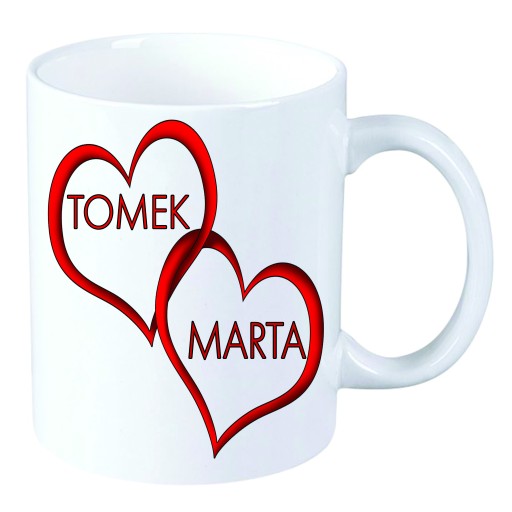 Valentínsky hrnček Darček pre zamilovaných VZORY