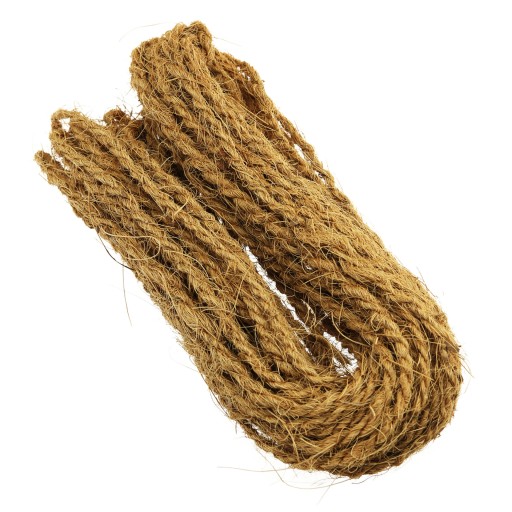 Prírodný povrázok z kokosového vlákna do záhrady, 0,5 cm x 15 m, ekologický