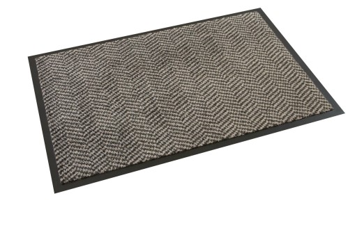 40x60 cm VSTUPNÁ ROHOŽKA, SIVÁ RYBIA KOST