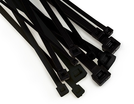 3M Scotchflex Sťahovacie pásky FS 200 CW-C, čierna, 200 mm x 4,8 mm