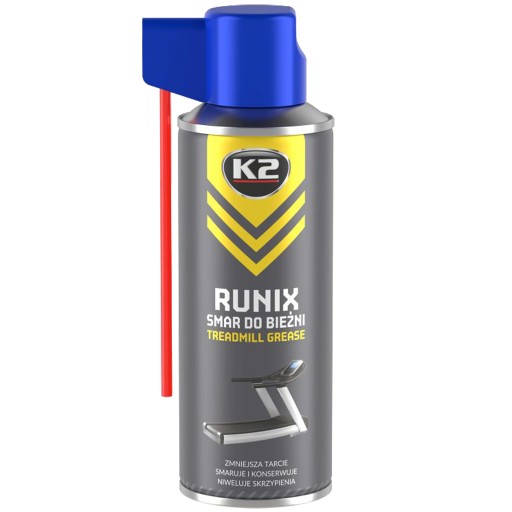 K2 RUNIX SILIKÓNOVÉ MAZIDLO PRE FITNESS BEŽECKÝ STROJ 400ML