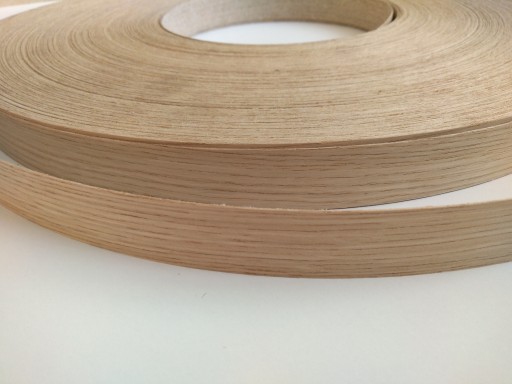 Nábytková hrana prírodná dubová dyha 23x0,6mm - 1mb