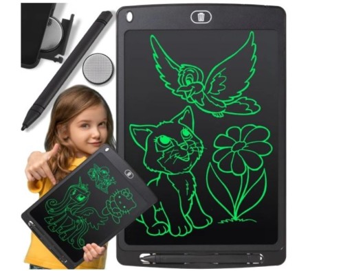 KRESLENIE A PÍSANIE GRAFICKÝM TABLETOM 8,5'' DOTYL PRE DETI