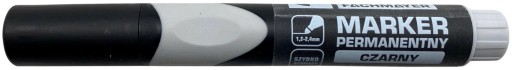 Čierny vodeodolný, rýchloschnúci fix 1,2 - 2,4 mm PRO