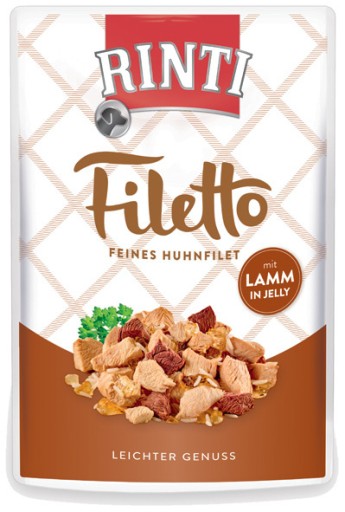 Rinti Filetto kuracie jahňacie mäso v želé 100g
