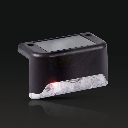 Sada 4x solárnej schodiskovej lampy SLR LED EDGE