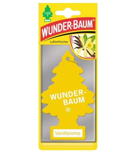 WUNDER BAUM Vianočný stromček s vôňou vanilky a vanilky do auta