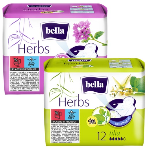 Bella Herbs hygienické vložky 2 x 12 kusov