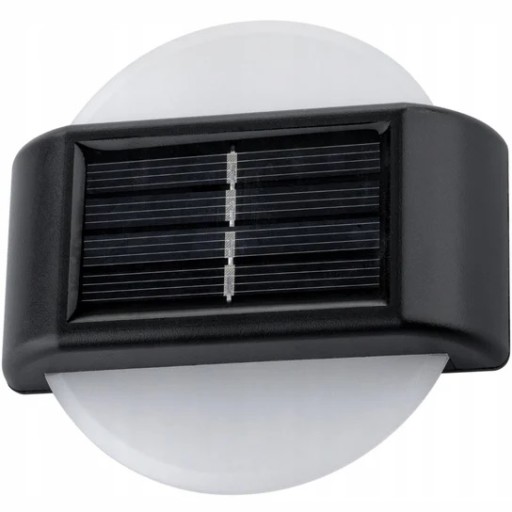 solárne svietidlo nástenné svietidlo 6 LED záhradná terasa balkónová dekorácia 2 ks P-120