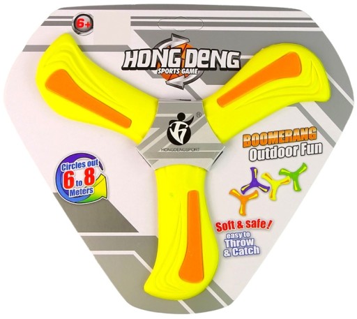 FLEXIBILNÝ BOOMERANG ĽAHKÝ PENOVÝ DISK BOOMERANG