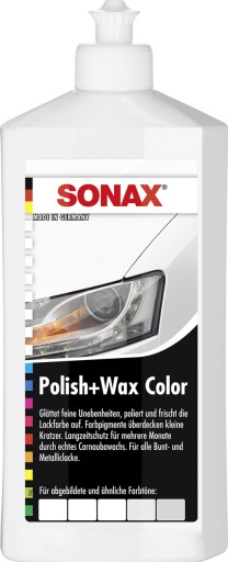 SONAX NANO VOSK FARBA BIELY LAK 250ml