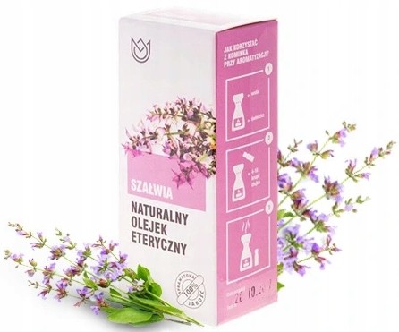 Prírodný esenciálny olej 12ml - ŠALVI