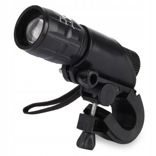 BATERKA PREDNÁ LAMPA NA BICYKEL 2v1 ZOOM + RÚČKA