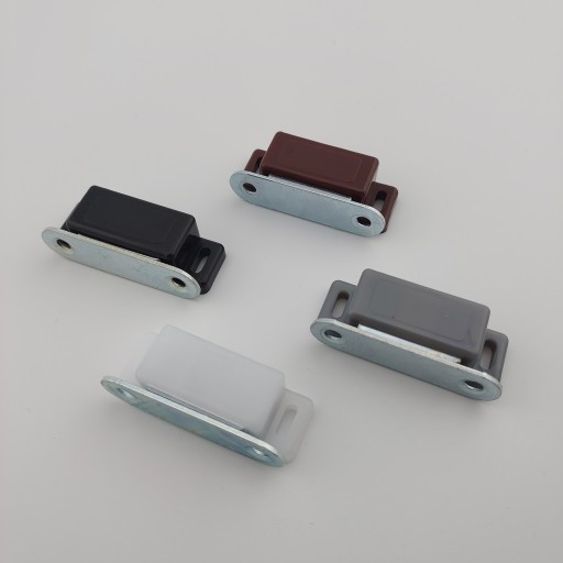 5x MAGNET ZÁPADKY NÁBYTKU DO ZÁMKU NÁBYTKOVÉHO NÁBYTKU SILNÁ BIELA