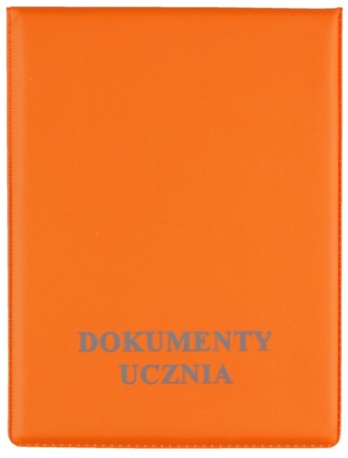OBAL NA OZDOBNÝ PREUKAZ DOKUMENTU Oranžový študentský kufrík Biurfol