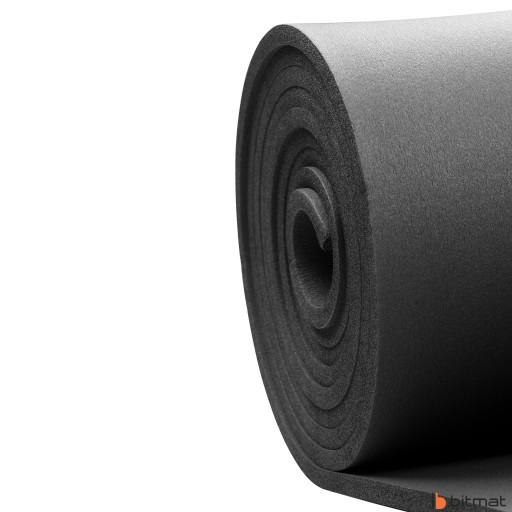 Zvukovo izolačná ROHOŽ, gumová izolačná pena bez lepidla, 13 mm