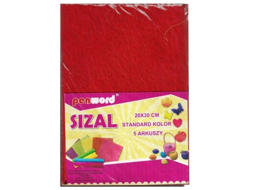 VEĽKOSŤ V PLACHTI STANDARD ČERVENÁ 20X30 A'5